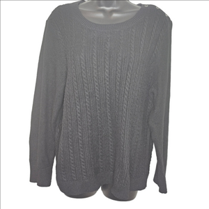 Talbots Cable Knit Sweater, Women's Size XL
